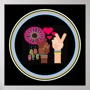 Poster de paz