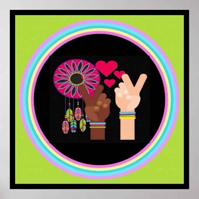 Poster de paz (Frente)