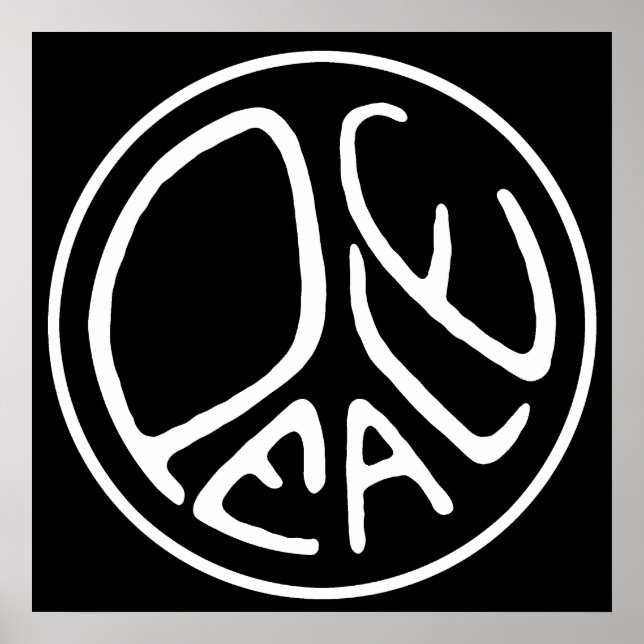 Poster de paz (Frente)