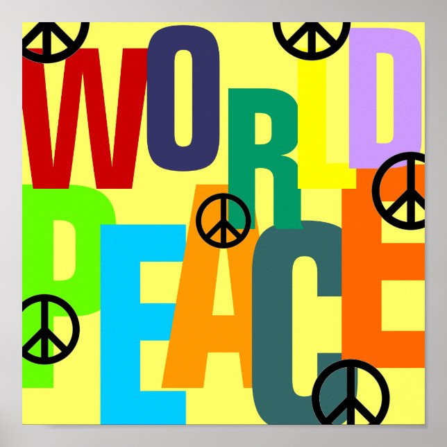 POSTER DE PAZ MUNDIAL (Frente)