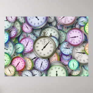 poster de peça temporal