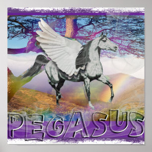 POSTER DE PEGASUS - CAVALO VOADO DOS DEUSES