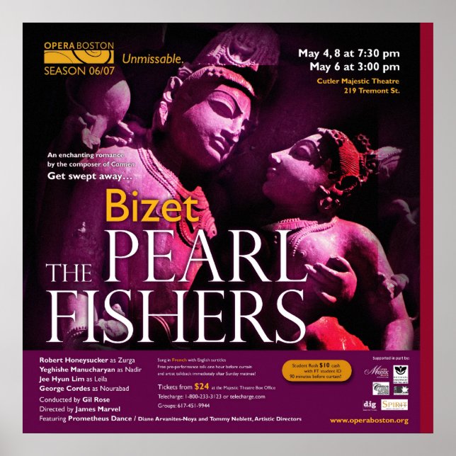 poster de peixe pérola (Frente)