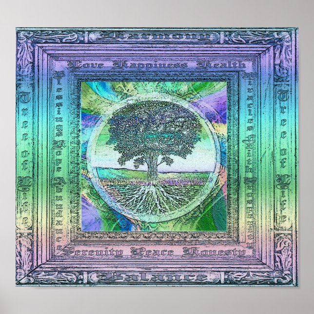 Poster de pensamentos positivos (Frente)