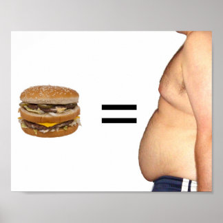 Poster de perda de peso comida rápida Saúde alimen