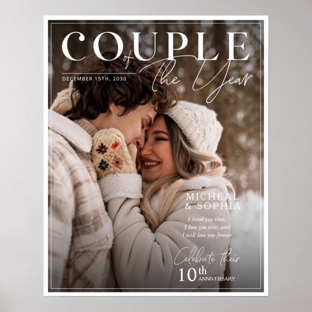 Poster de Personalização do Cobrir de Fotos da Rev (Frente)