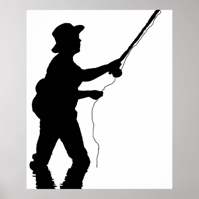 Poster de pesca (Frente)