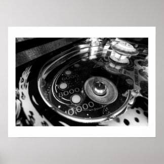 Poster de pinball galáxico