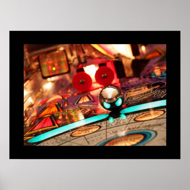 poster de pinball mau (Frente)