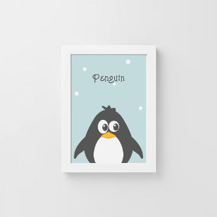 Poster de pinguim-cinto