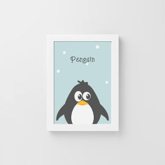 Poster de pinguim-cinto