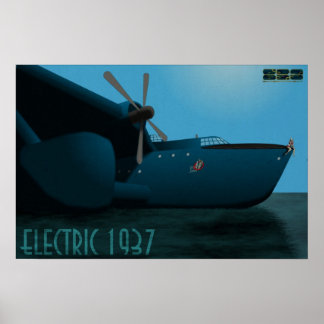 Poster de Pinos "Big Jane" Elétricos 1937