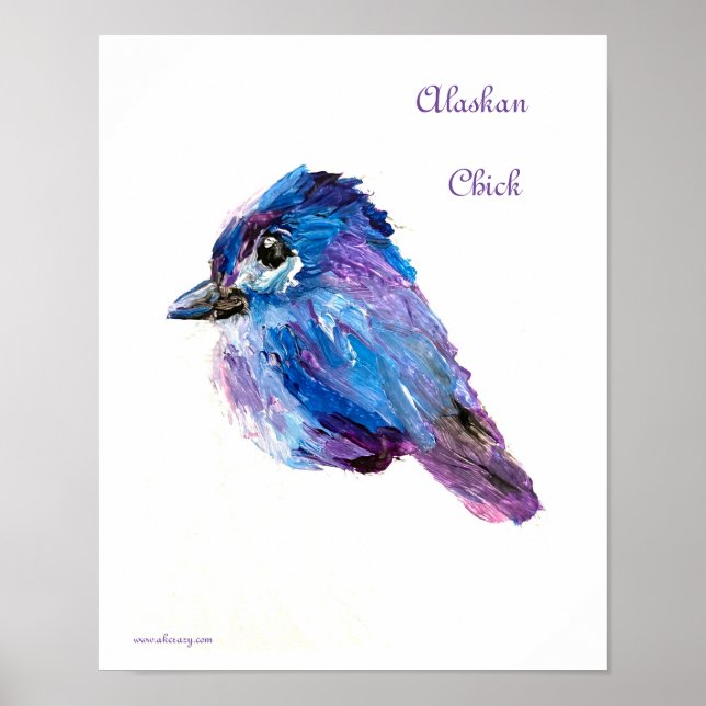 Poster de Pintinho de de no valor matt (Frente)