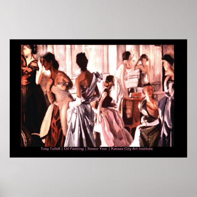 Poster de pintura a óleo (Frente)