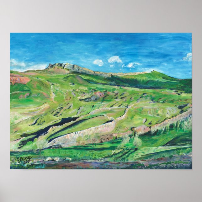 Poster de Pintura de Arca de Noah (Frente)