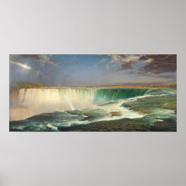 Poster de pintura de Niagara Falls (Frente)