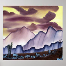 Poster de Pintura do Deserto Sudoeste