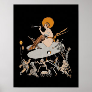 Poster de pintura e democracia ~ 14x11