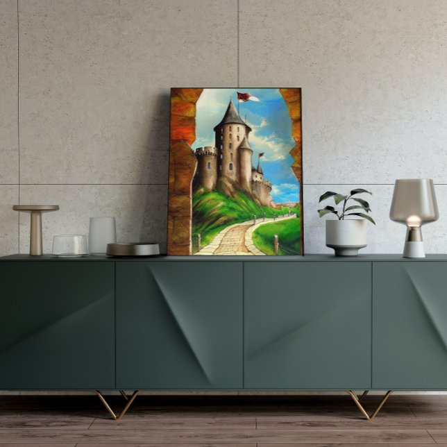 Poster de Pintura na Estrada do Castelo (Criador carregado)