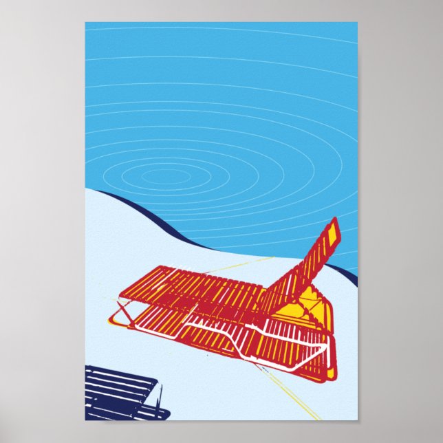 Poster de Piscina do Salão de Miami Beach (Frente)