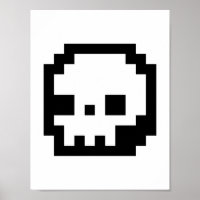 Poster de Pixel Arte de 8 Bits