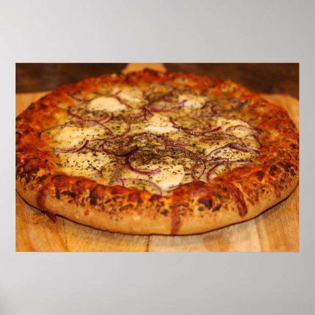 Poster de pizza (Frente)