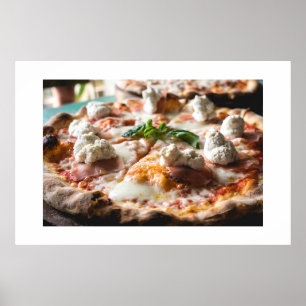 Poster de pizza