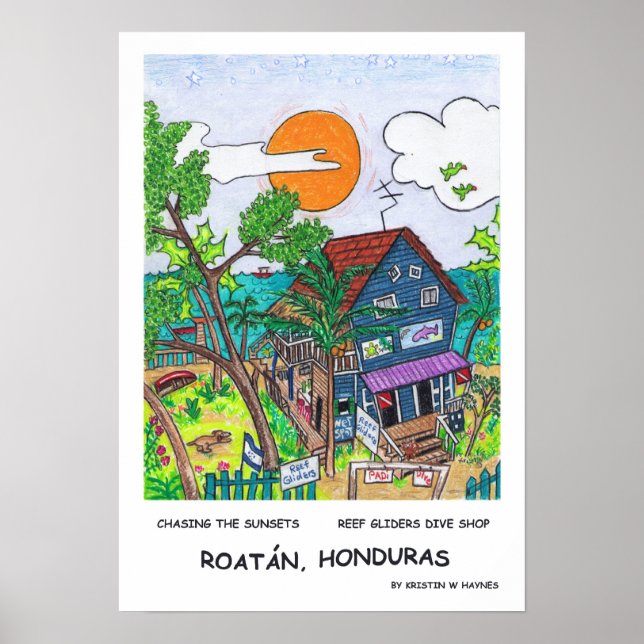 Poster de planadores de recife (Frente)