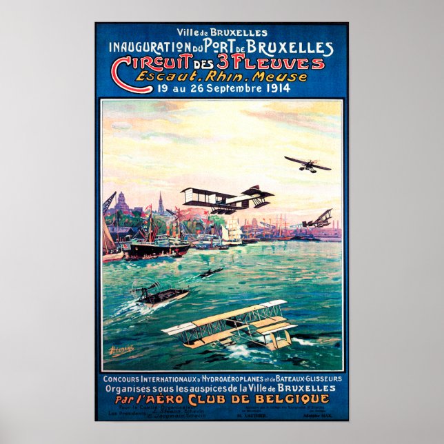 Poster de plano flutuante cancelado (Frente)