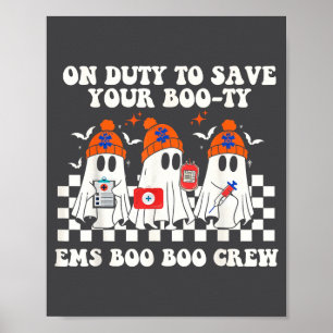 Poster De Plantão Para Salvar Seu Bumbum Ems Equipe Enfer