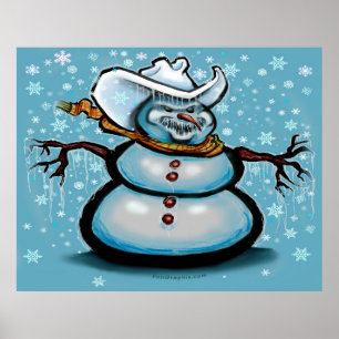 Poster de pocalypse de neve