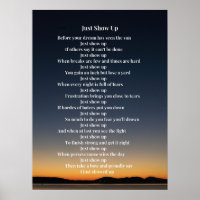 Poster de Poesia Motivacional para Empreendedores