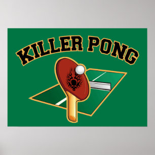 Poster de Pong do assassino