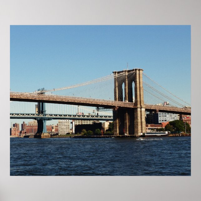 Poster DE PONTE BROOKLYN NO NOVA IORQUE (Frente)