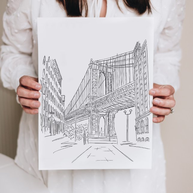 Poster de ponte Nova Iorque Manhattan (Criador carregado)