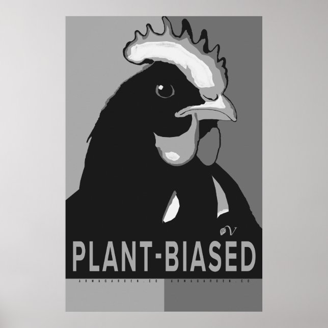 Poster de Pop de Arte Negra e Branca (Frente)