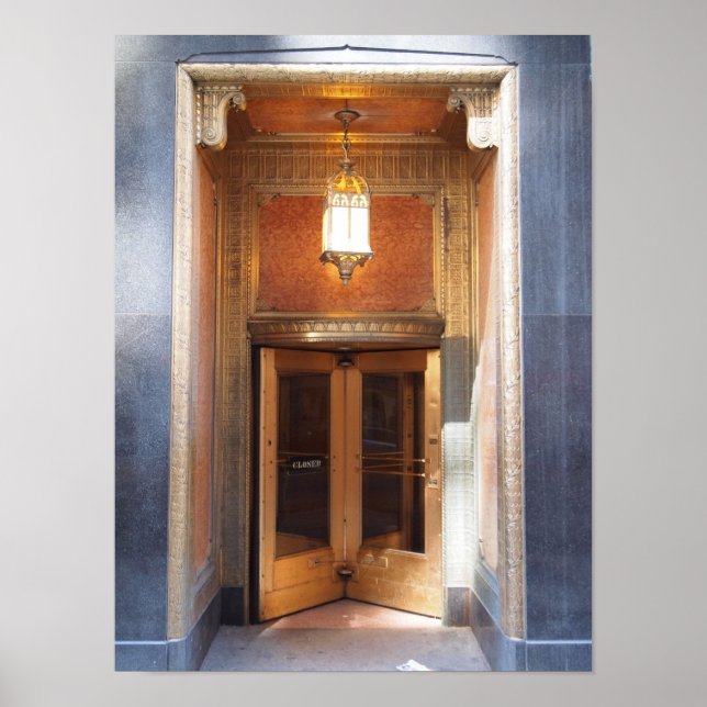 Poster de porta Chicago (Frente)