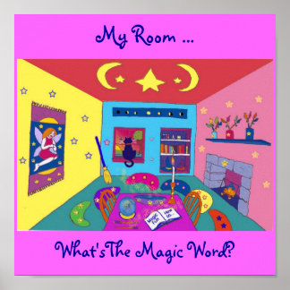 Poster de porta para crianças