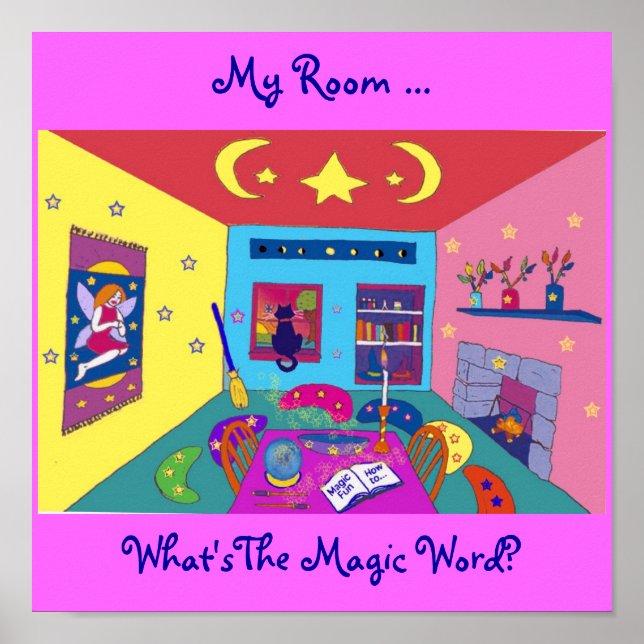 Poster de porta para crianças (Frente)