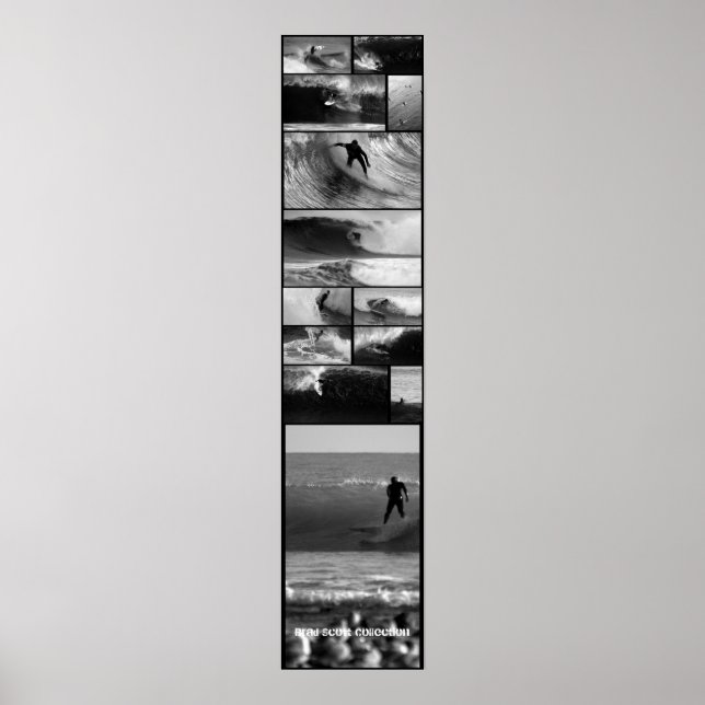Poster de Portas de Navegação de Ondas Grandes (Frente)