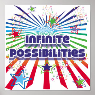 Poster de Possibilidades Infinitas