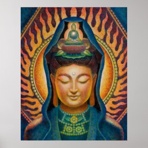 Pôster De "poster da chama Kuan Yin"