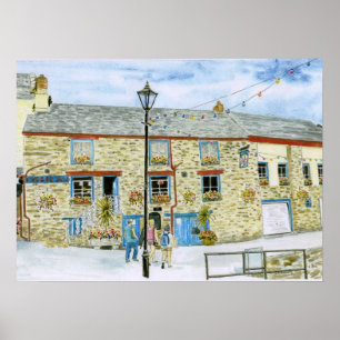 Pôster De "poster da pensão Lugger (Polruan)"