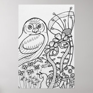 Poster de poster de coroa de 16" x24"