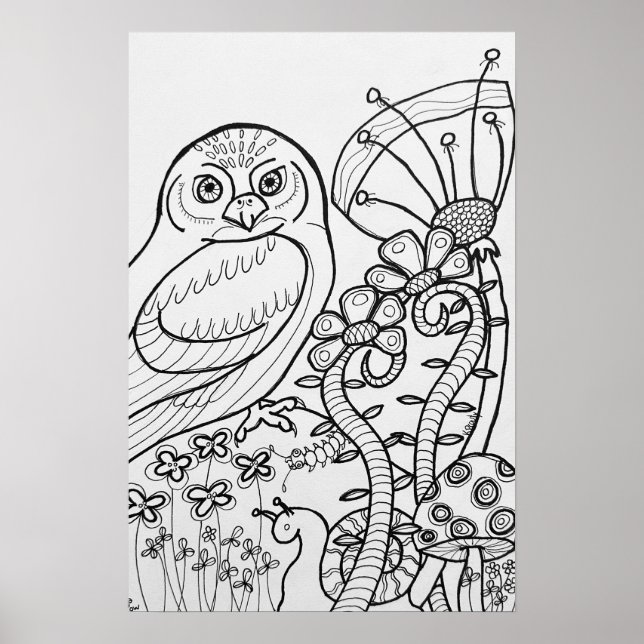 Poster de poster de coroa de 16" x24" (Frente)