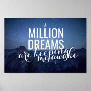 Poster De "poster inspirado milhão sonhos"
