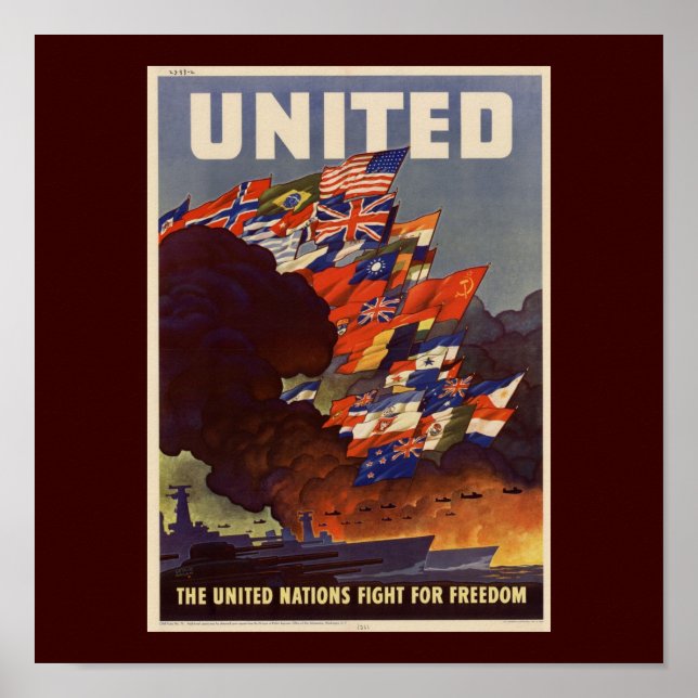 Poster de Poster vintage WII (Frente)