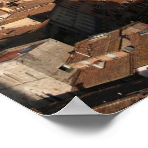 Poster de Praça del Campo Siena Italia