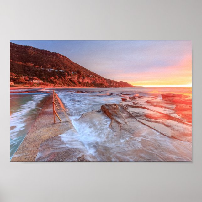 Poster de praia (Frente)