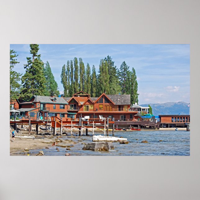 poster de praia ao lado do mar (Frente)